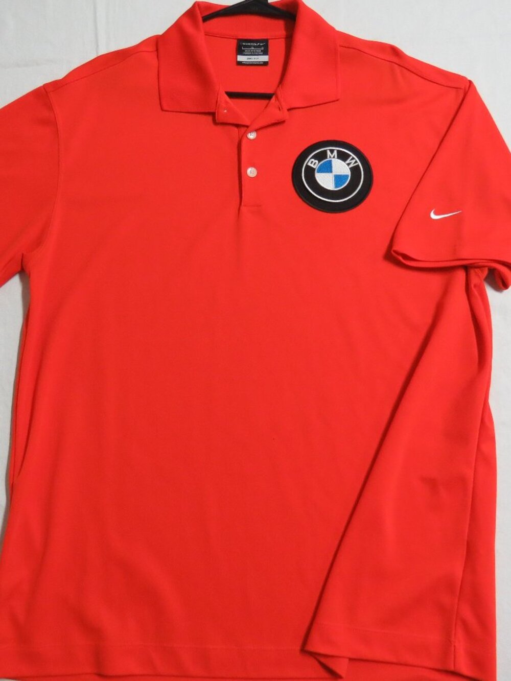 S-2XL BMW Nike Dri-Fit Men's #61R Golf Polo Shirt